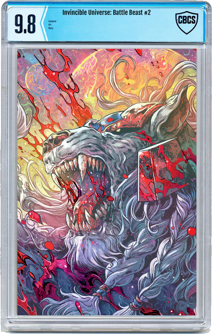 CBCS 9.8 - Invincible Universe: Battle Beast #2 Vincenzo Riccardi Exclusive