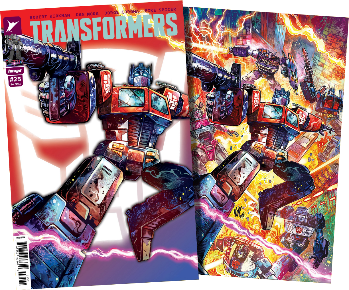 Transformers #25 - Vincenzo Riccardi Exclusive