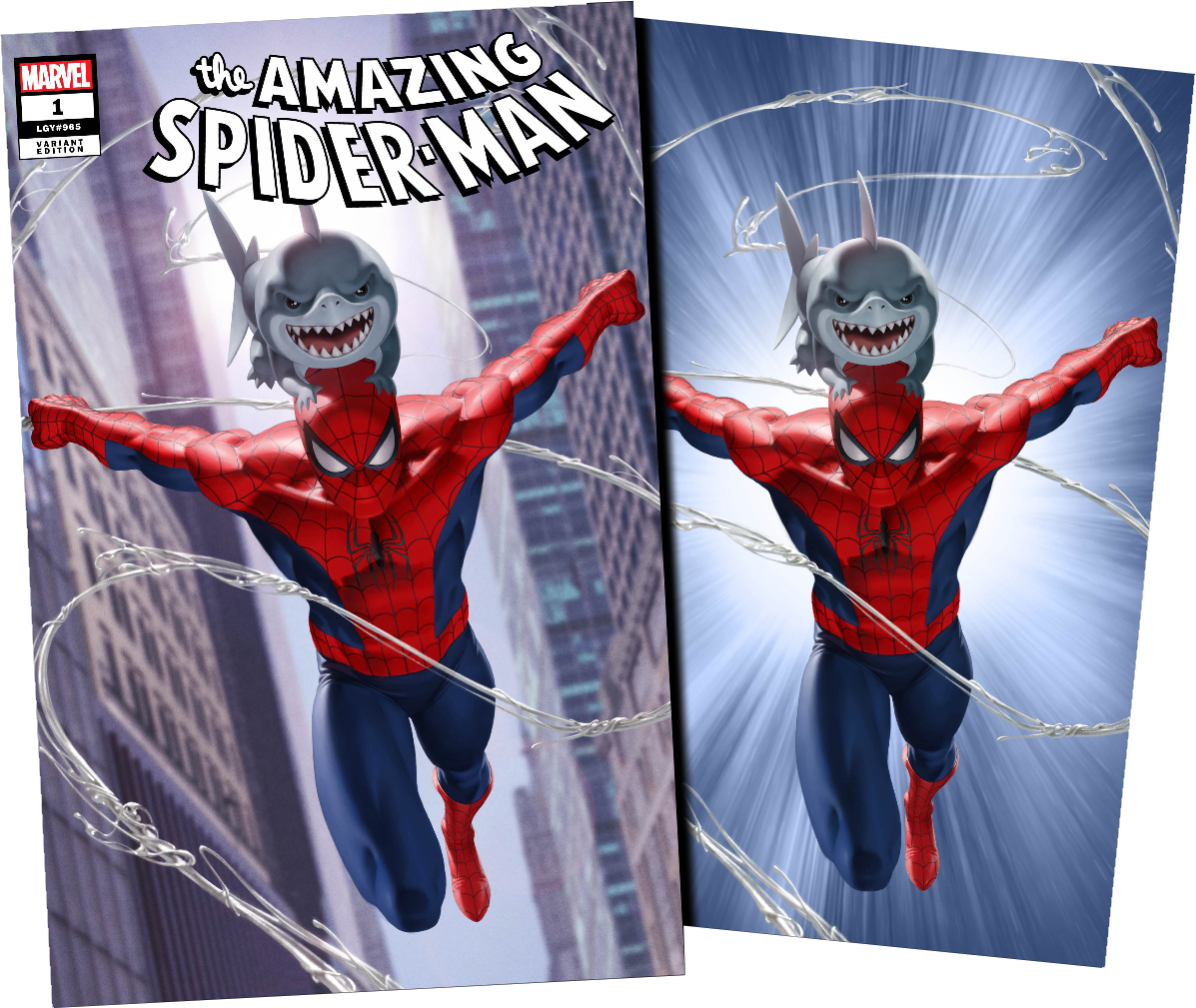 Amazing Spider-Man #1 'Jeff The Land Shark' Exclusive (Junggeun Yoon)