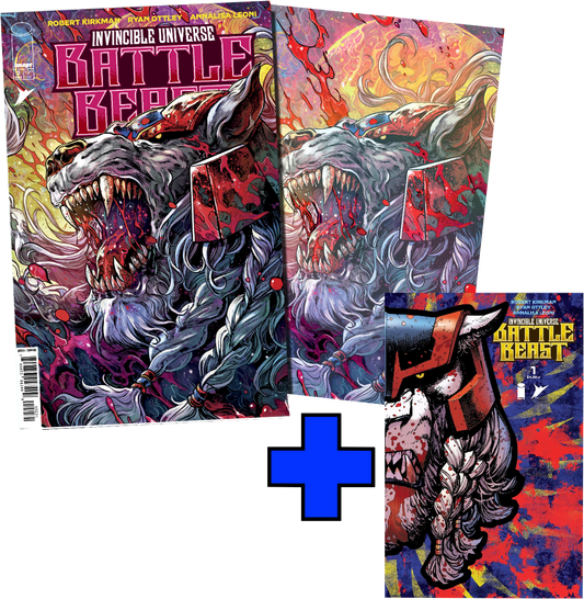 Invincible Universe: Battle Beast #2 - Vincenzo Riccardi Exclusive + Die Cut Foil (BUNDLE)
