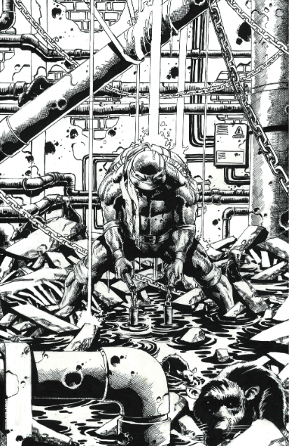 Teenage Mutant Ninja Turtles #10 Jimbo Salgado Exclusive
