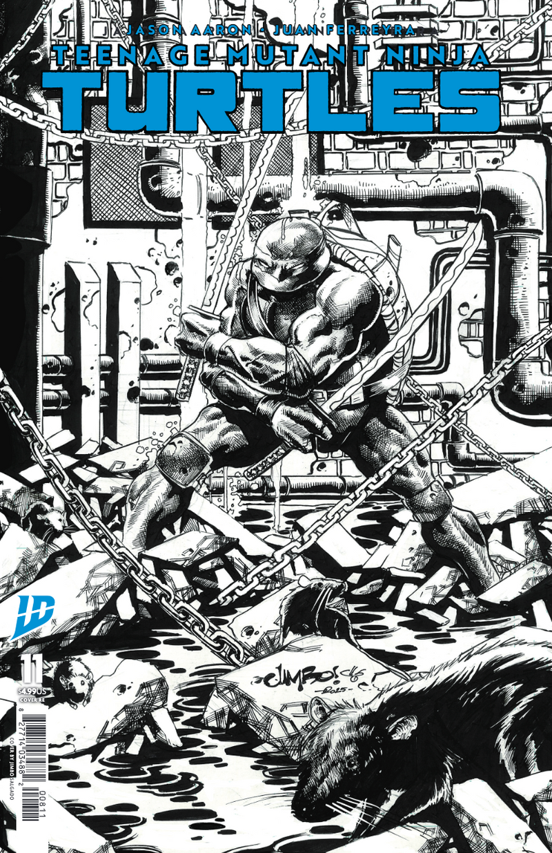 Teenage Mutant Ninja Turtles #11 Jimbo Salgado Exclusive