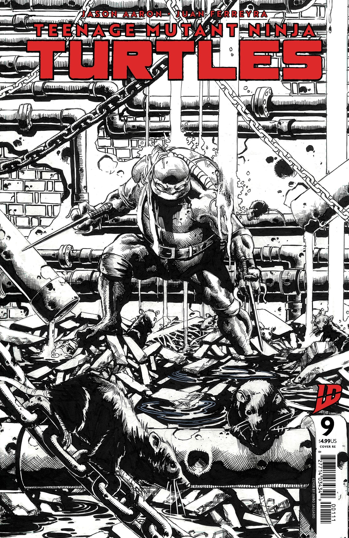 Teenage Mutant Ninja Turtles #9 Jimbo Salgado Exclusive