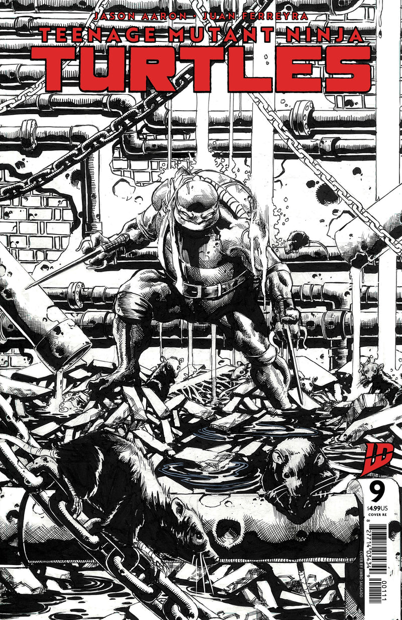 Teenage Mutant Ninja Turtles #9 Jimbo Salgado Exclusive